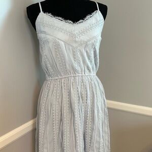 COPY - Lace Blue Abercrombie & Fitch Dress